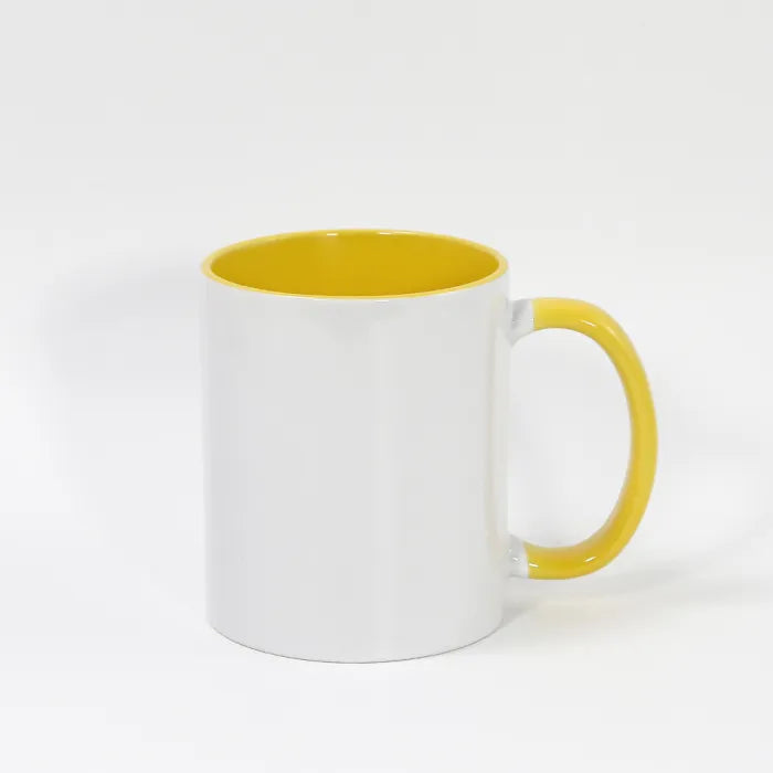 11 oz. Mug, color inside and handle customized with your design