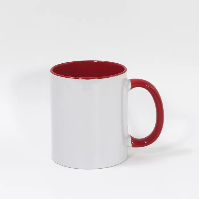 11 oz. Mug, color inside and handle customized with your design